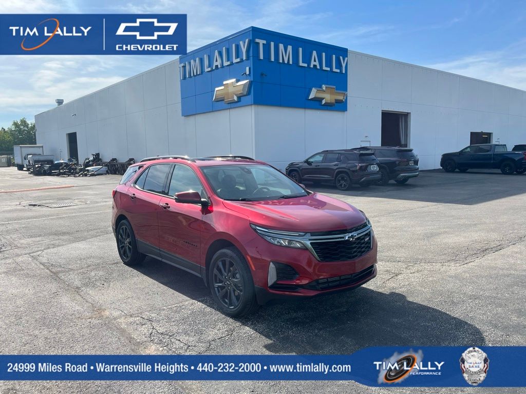 Radiant Red Tintcoat 2023 Chevrolet Equinox SUV / Crossover Four-Wheel Drive 6-Speed Automatic Overdrive