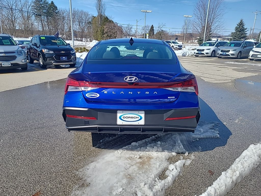 used 2025 Hyundai Elantra Hybrid car, priced at $23,904