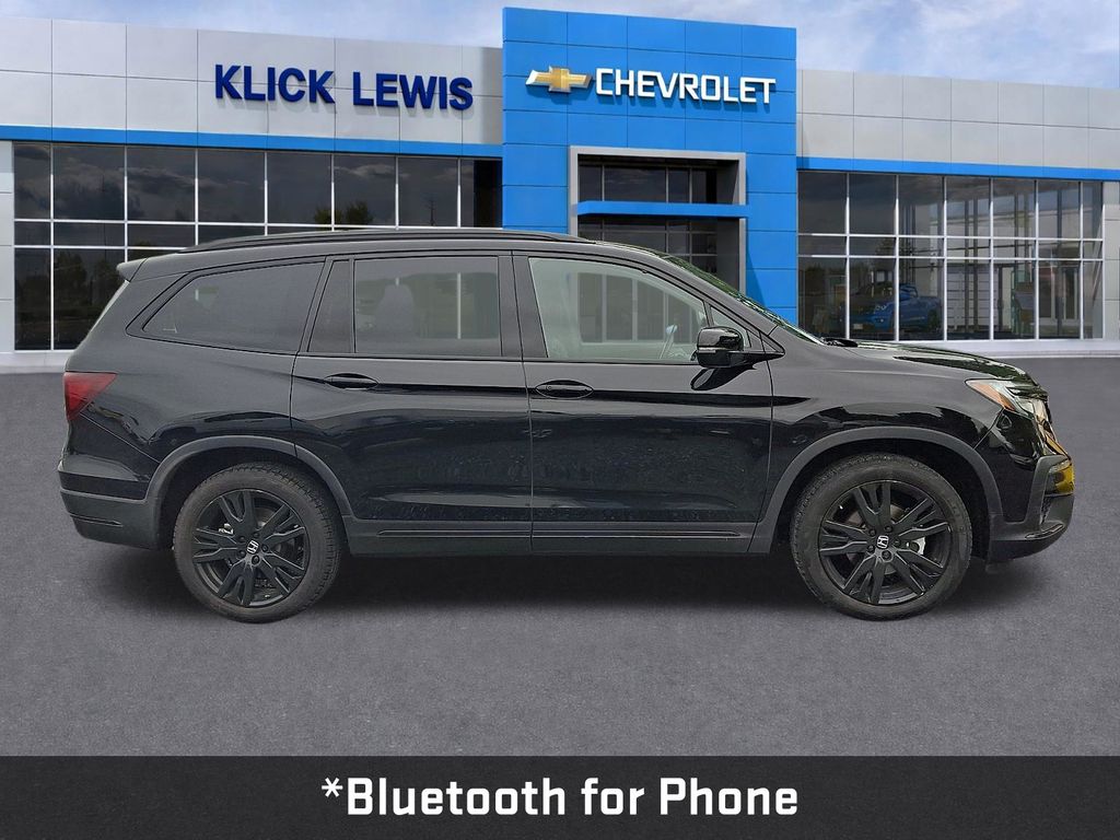 2022 Honda Pilot Black Edition Black at Honda North