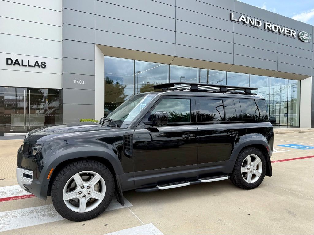Santorini Black Metallic 2020 Land Rover Defender SUV / Crossover All-Wheel Drive 8-Speed Automatic