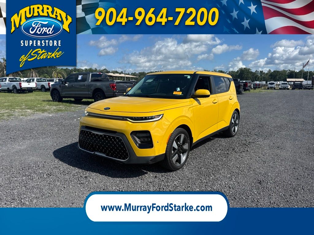 Solar Yellow 2020 Kia Soul SUV / Crossover Front-Wheel Drive Continuously Variable Transmission