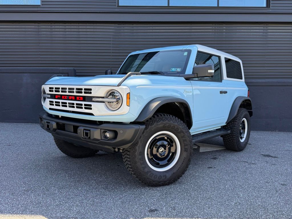 Robins Egg Blue 2024 Ford Bronco Heritage Limited Edition 2-Door 4WD SUV / Crossover Four-Wheel Drive Automatic