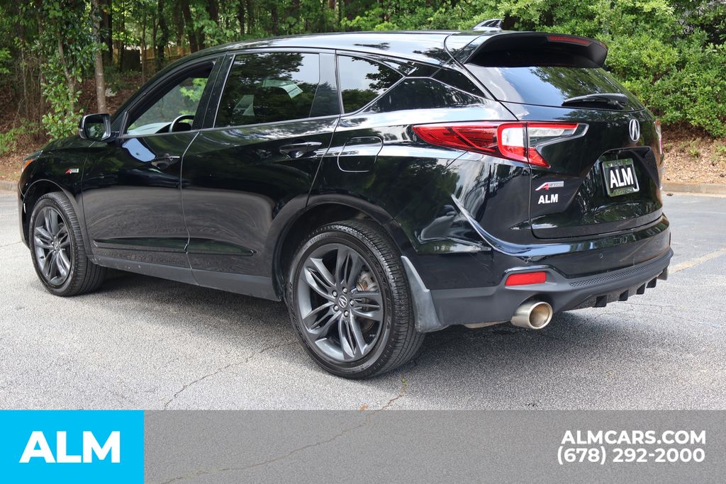 Used 2022 Black Acura A-Spec Package image 8