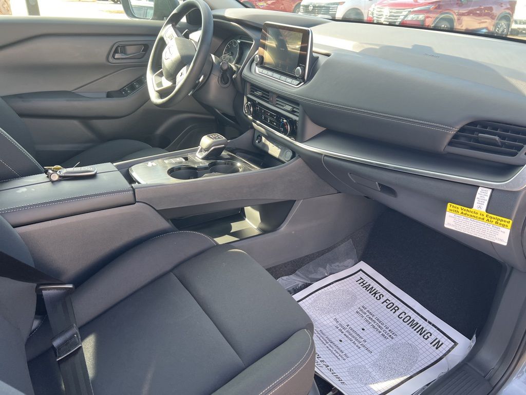 2025 Gun Metallic Nissan Rogue S FWD SUV