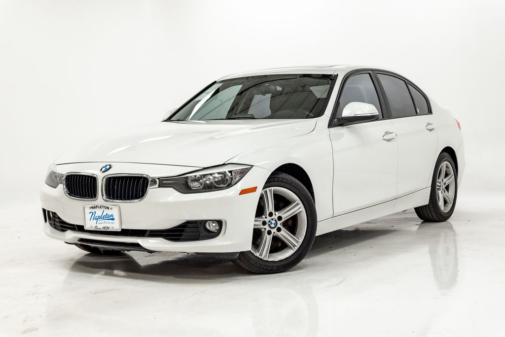 Alpine White 2015 BMW 3 Series Sedan Rear-Wheel Drive 8-Speed Automatic