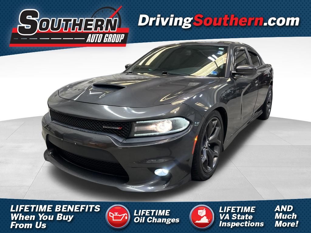 Gray (Granite Crystal Metallic Clearcoat) 2019 Dodge Charger Sedan Rear-Wheel Drive 8-Speed Automatic