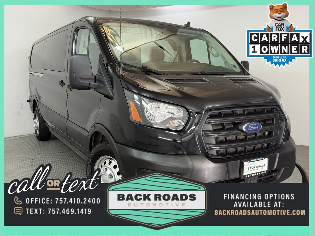 Black Metallic 2020 Ford Transit Cargo Van All-Wheel Drive