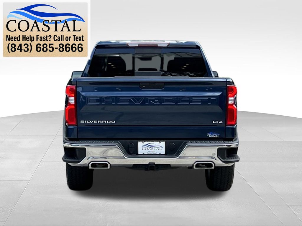 2021 Chevrolet Silverado 1500 LTZ Blue at Bob Mills Chevrolet