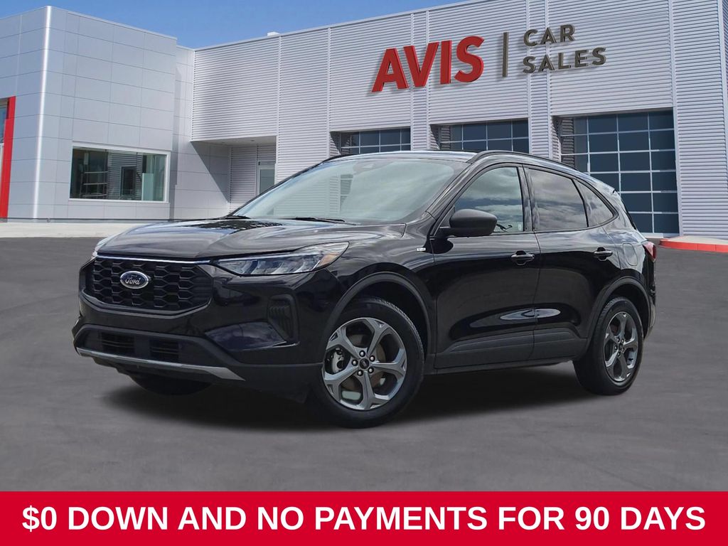Black Metallic 2025 Ford Escape SUV / Crossover All-Wheel Drive 8-Speed Automatic