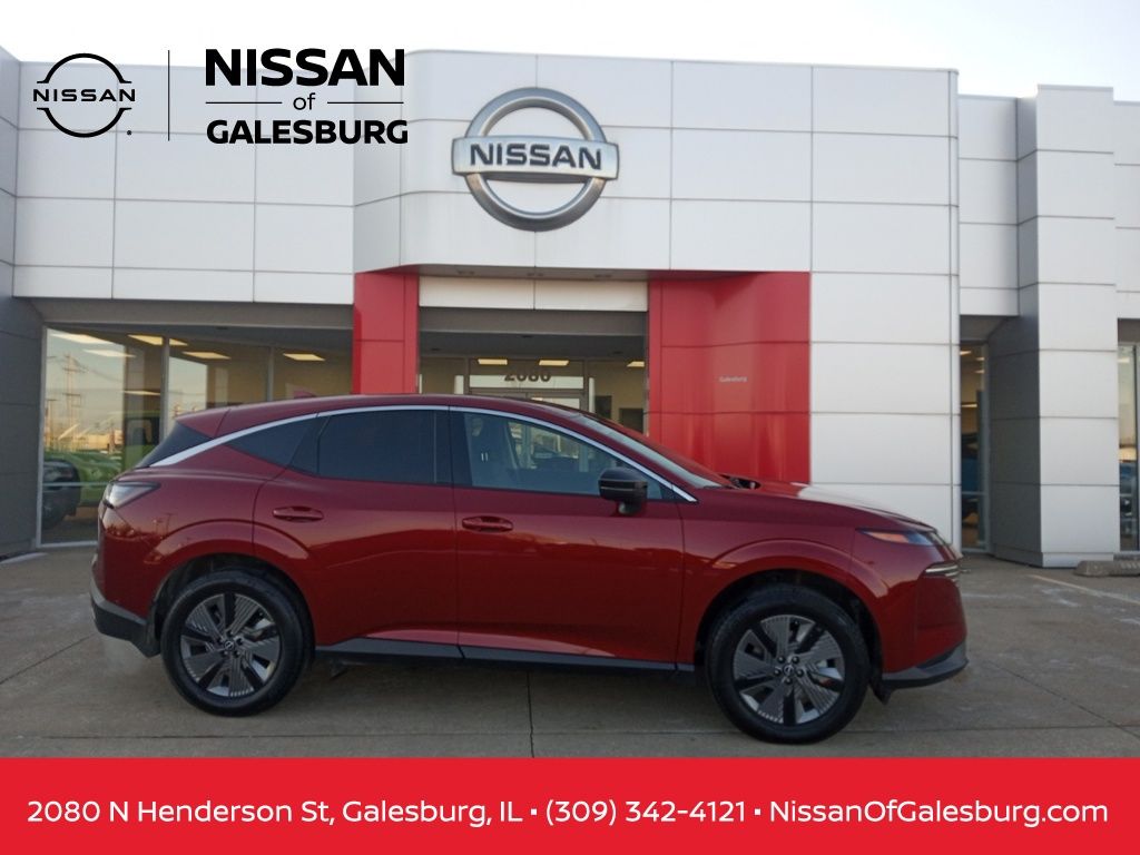 Red (Scarlet Ember Tintcoat) 2025 Nissan Murano SUV / Crossover All-Wheel Drive 9-Speed Automatic
