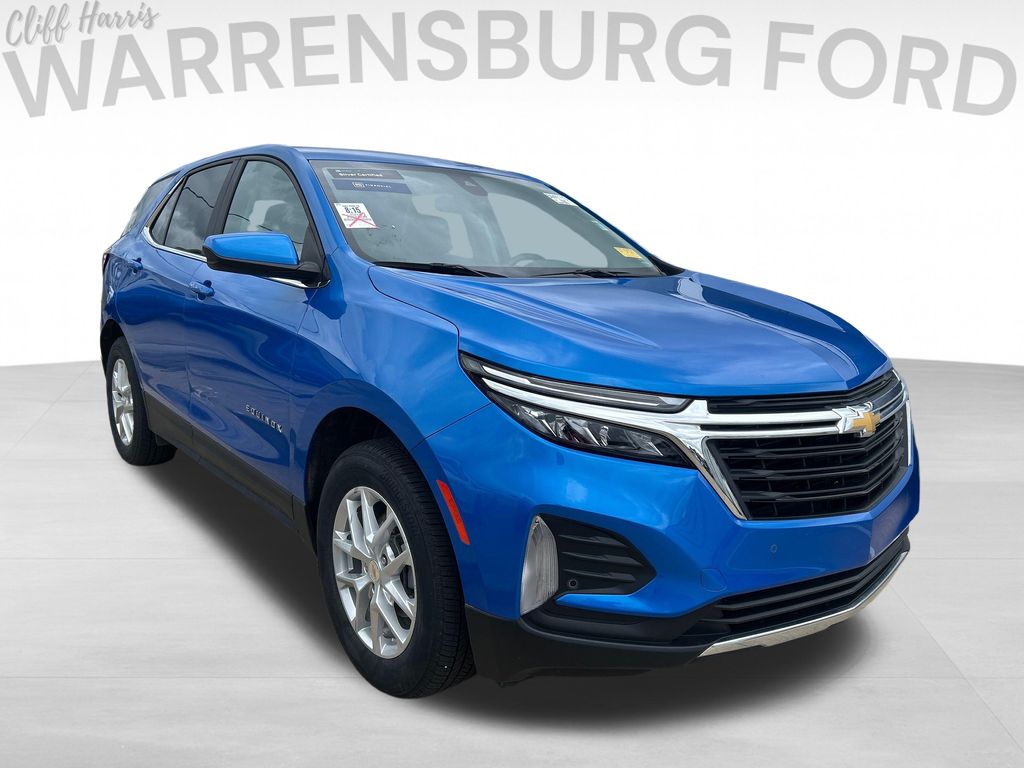 Riptide Blue Metallic 2024 Chevrolet Equinox SUV / Crossover Four-Wheel Drive 6-Speed Automatic Overdrive