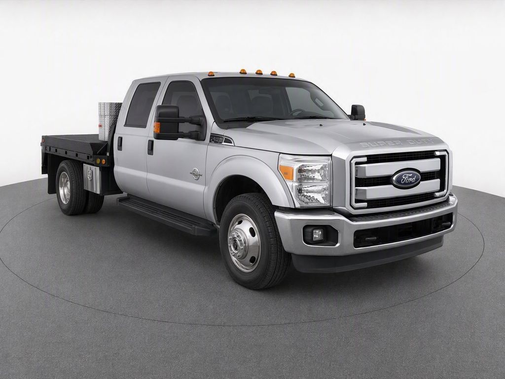 Ingot Silver 2016 Ford F-350 Super Duty Pickup Truck Four-Wheel Drive 6-Speed Automatic