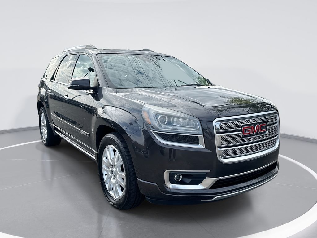 Gray (Iridium Metallic) 2016 GMC Acadia Denali FWD SUV / Crossover Front-Wheel Drive 6-Speed Automatic