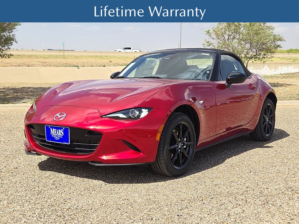 Soul Red Crystal Metallic 2026 Mazda MX-5 Miata Sport RWD Convertible Rear-Wheel Drive 6-Speed Manual