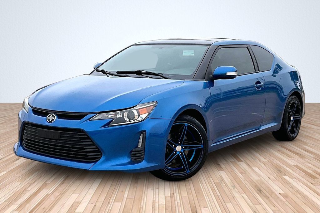 Blue Streak Metallic 2016 Scion tC Coupe Front-Wheel Drive 6-Speed Automatic
