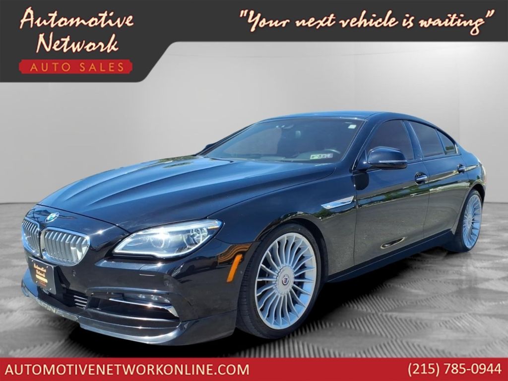 Jet Black 2018 BMW 6 Series Alpina B6 xDrive Gran Coupe AWD Sedan All-Wheel Drive 8-Speed Automatic