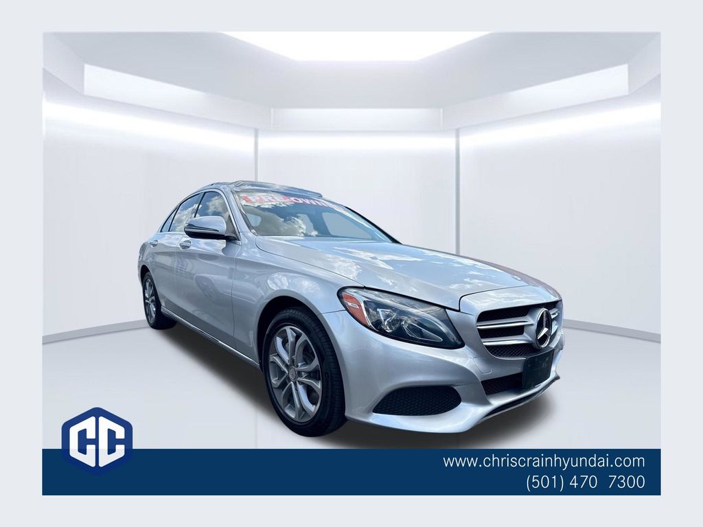 Iridium Silver 2016 Mercedes-Benz C-Class Sedan All-Wheel Drive 7-Speed Automatic