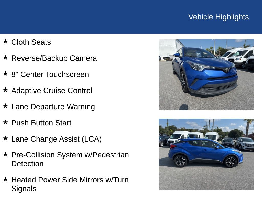 2019 Toyota C-HR XLE