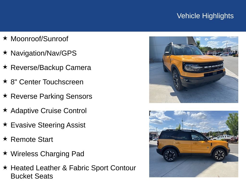 2022 Ford Bronco Sport Outer Banks