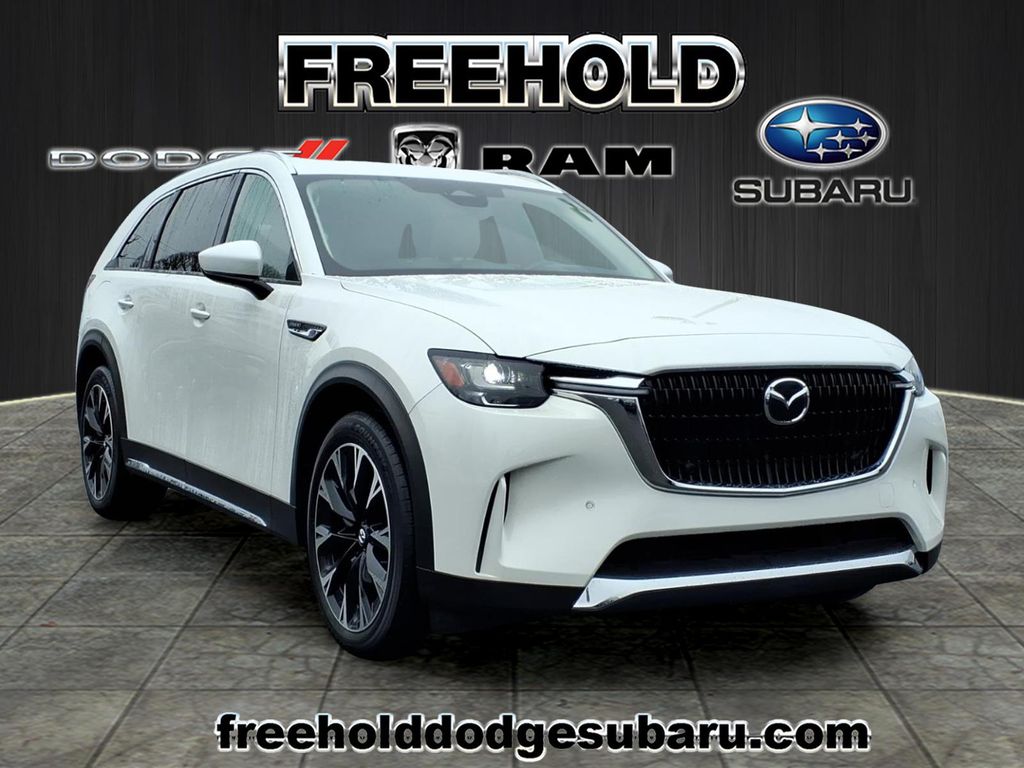 Rhodium White Premium 2024 Mazda CX-90 PHEV Premium AWD SUV / Crossover All-Wheel Drive 8-Speed Automatic