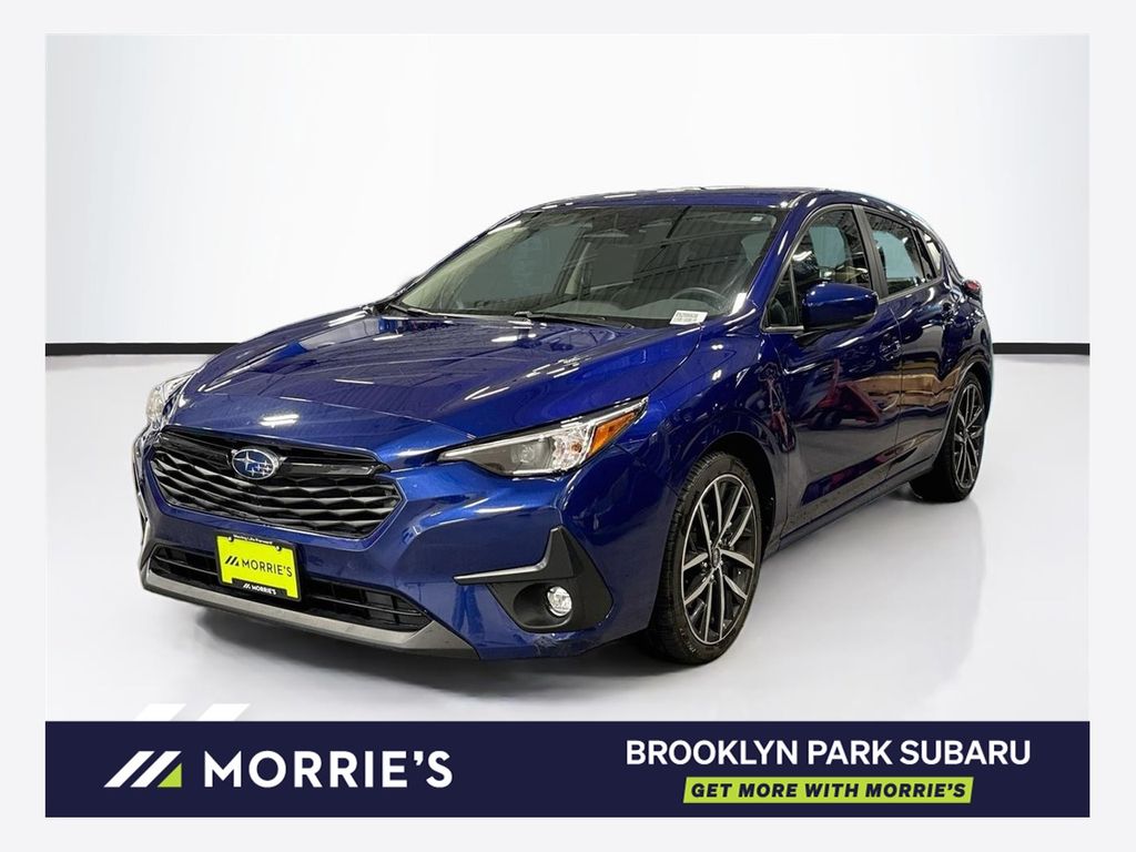 Sapphire Blue Pearl 2024 Subaru Impreza Wagon All-Wheel Drive Continuously Variable Transmission