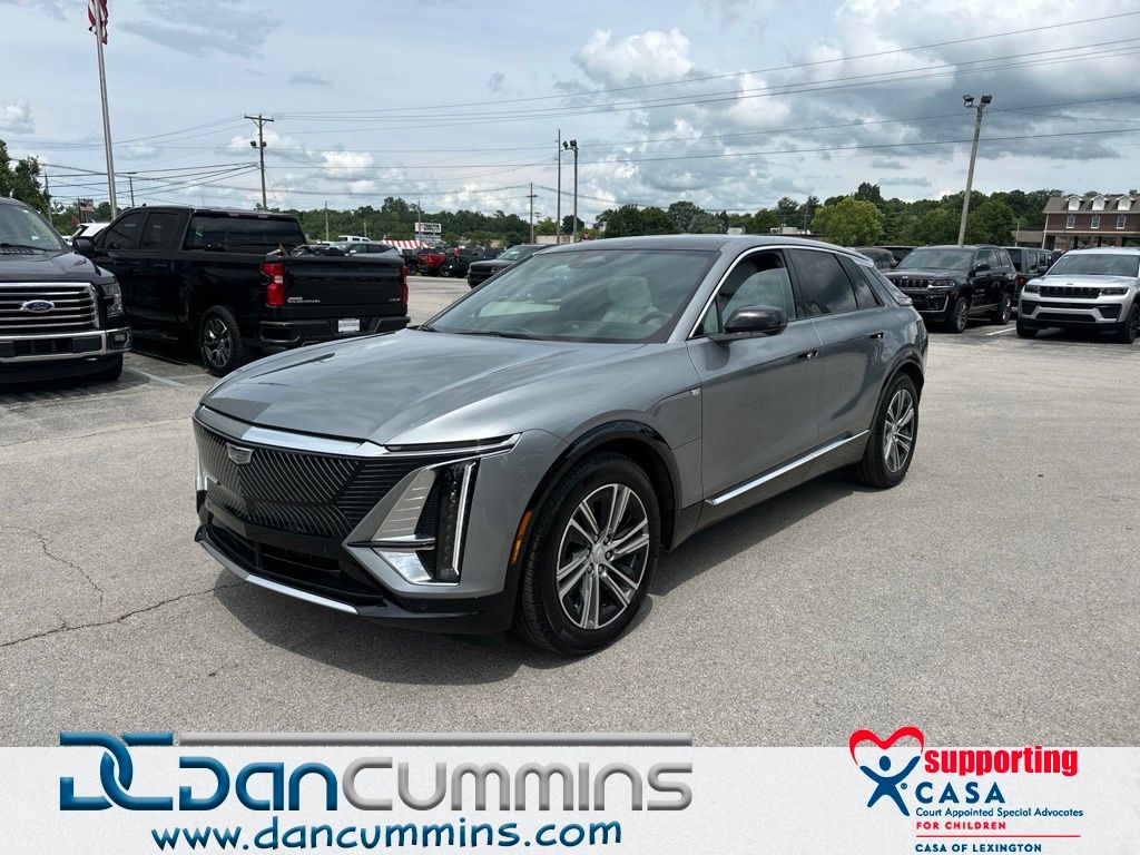 Argent Silver Metallic 2024 Cadillac LYRIQ SUV / Crossover Rear-Wheel Drive 1-Speed Automatic