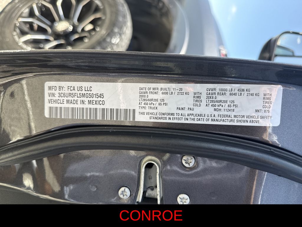 2021 Ram 2500 Laramie Gray at Cook Ford