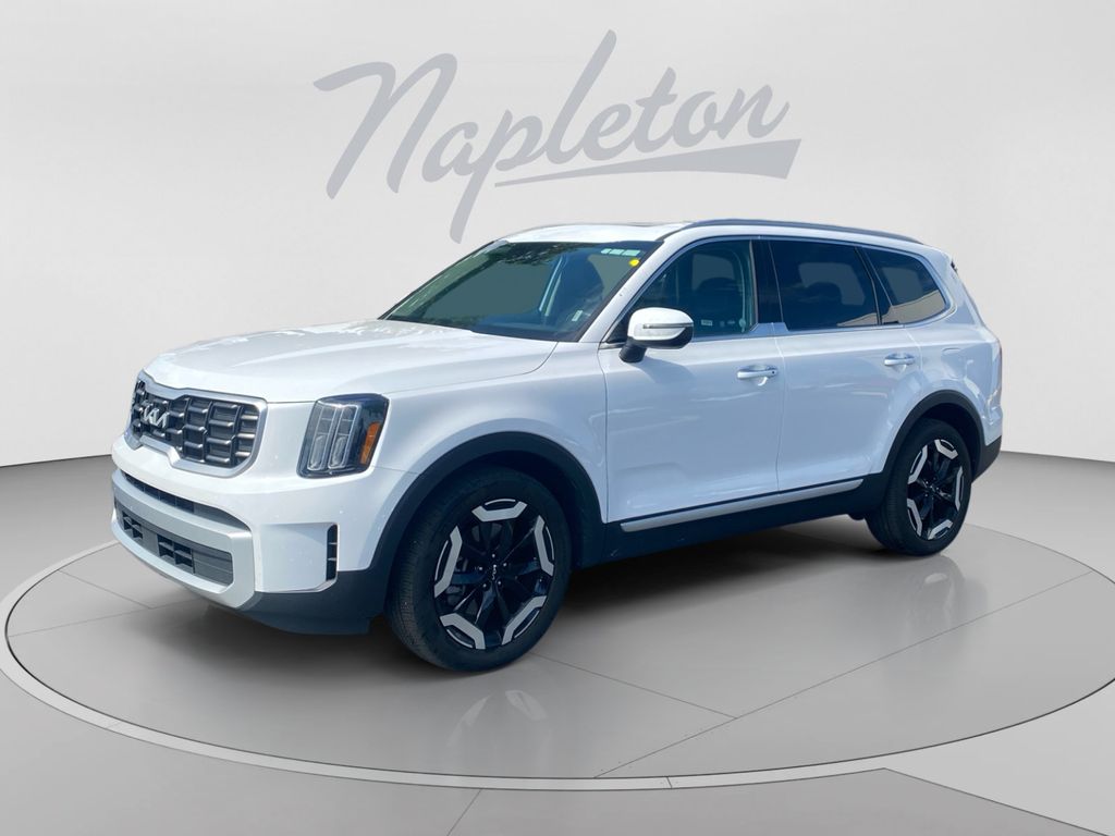 White Pearl 2025 Kia Telluride SUV / Crossover Front-Wheel Drive 8-Speed Automatic