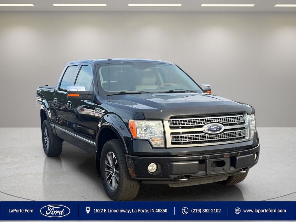 Black 2010 Ford F-150 Pickup Truck Four-Wheel Drive 6-Speed Automatic