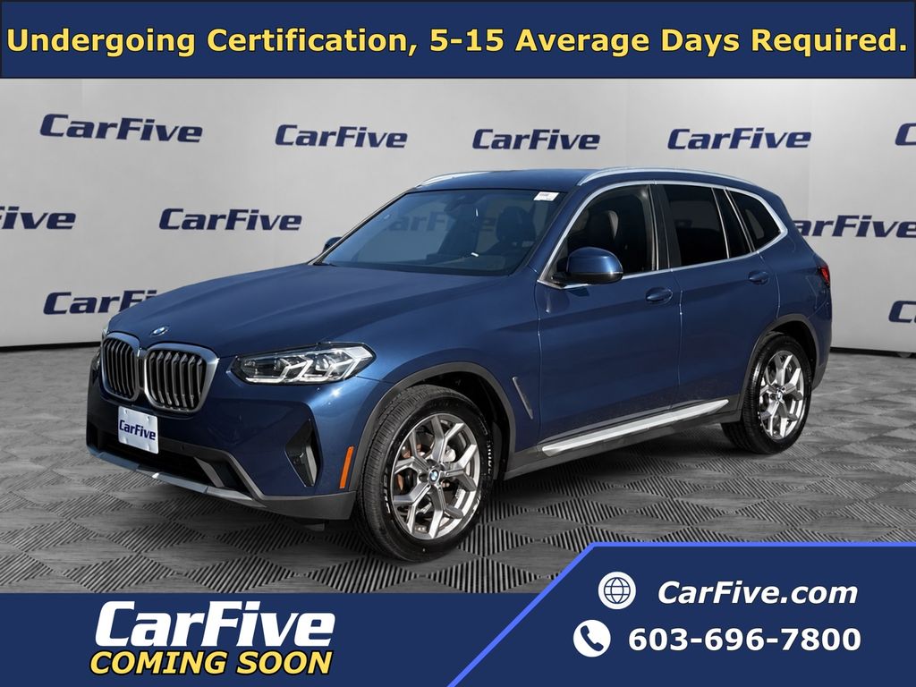 Phytonic Blue Metallic 2022 BMW X3 SUV / Crossover All-Wheel Drive 8-Speed Automatic