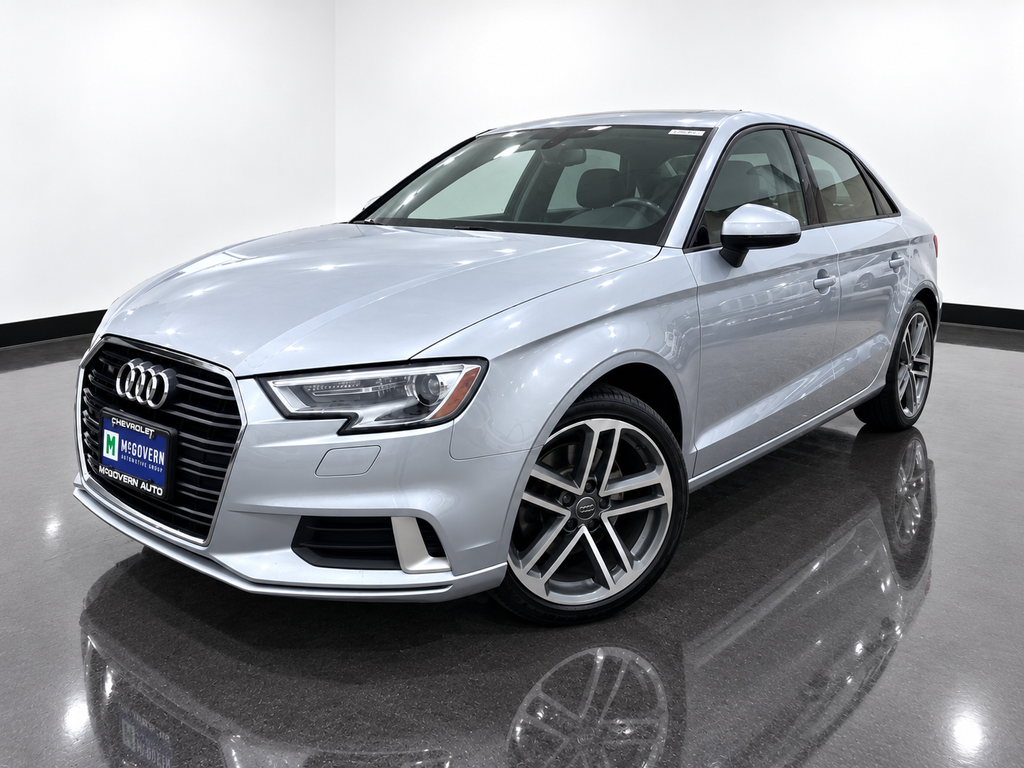 Silver Metallic 2018 Audi A3 Sedan All-Wheel Drive 6-Speed Automatic