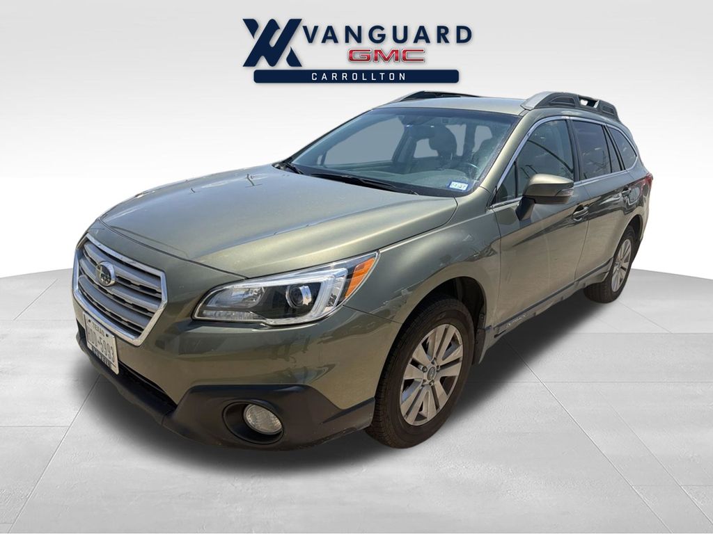 Wilderness Green Metallic 2016 Subaru Outback Wagon All-Wheel Drive Continuously Variable Transmission