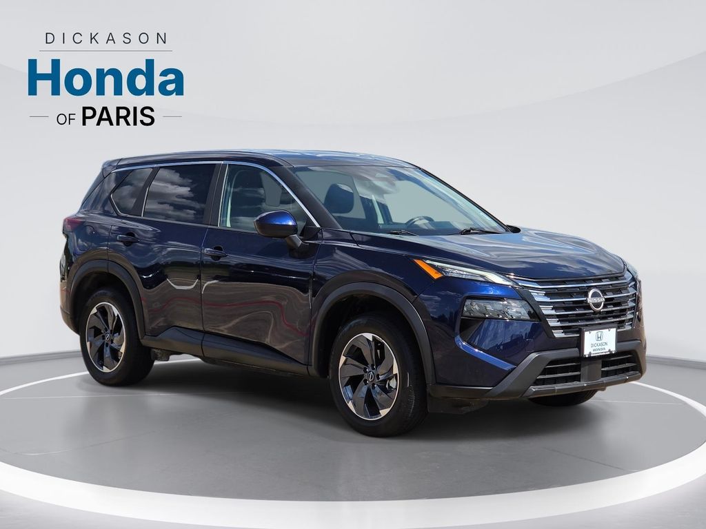 Deep Ocean Blue 2025 Nissan Rogue SUV / Crossover Front-Wheel Drive Continuously Variable Transmission