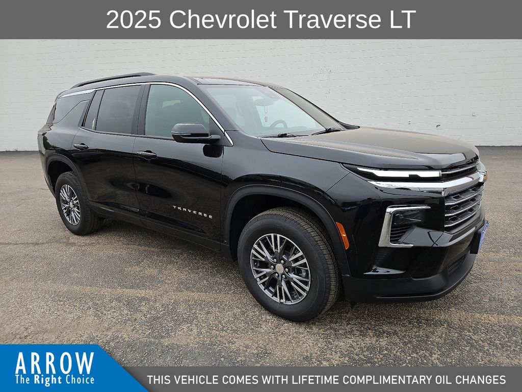 Mosaic Black Metallic 2025 Chevrolet Traverse LT AWD SUV / Crossover Four-Wheel Drive 8-Speed Automatic
