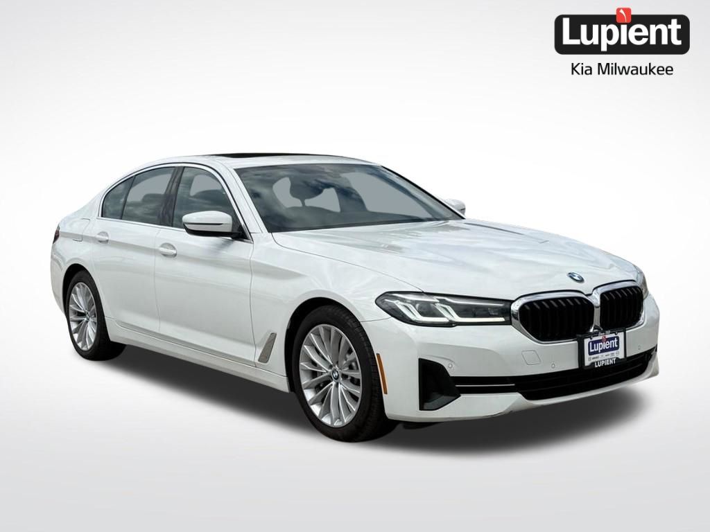 Alpine White 2022 BMW 5 Series 530i xDrive AWD Sedan All-Wheel Drive 8-Speed Automatic