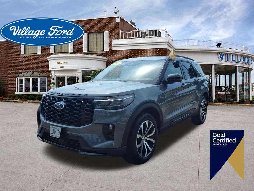 Gray Metallic 2025 Ford Explorer SUV / Crossover All-Wheel Drive Automatic