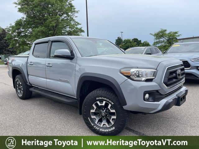 Gray 2019 Toyota Tacoma TRD Off Road Double Cab 4WD Pickup Truck Four-Wheel Drive 6-Speed Automatic
