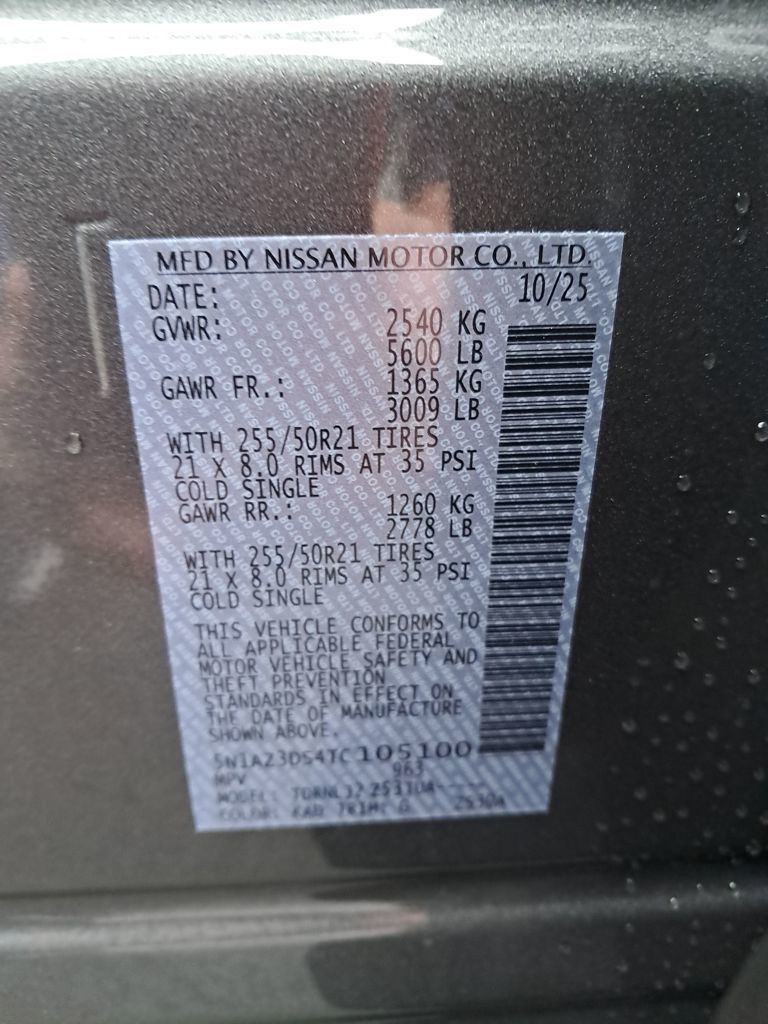2026 Nissan Murano Platinum Gray at John Sisson Motors