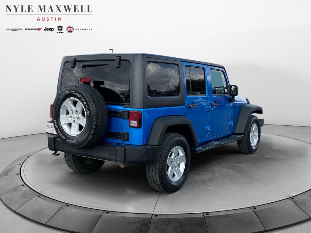 Used Car 2016 Jeep Wrangler  Unlimited Sport For Sale Under $20,000 In Austin, Texas
