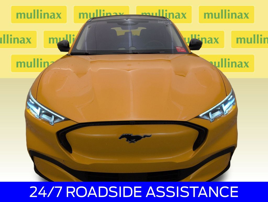 2023 Cyber Orange Metallic Tricoat Ford Mustang Mach-E Premium RWD SUV