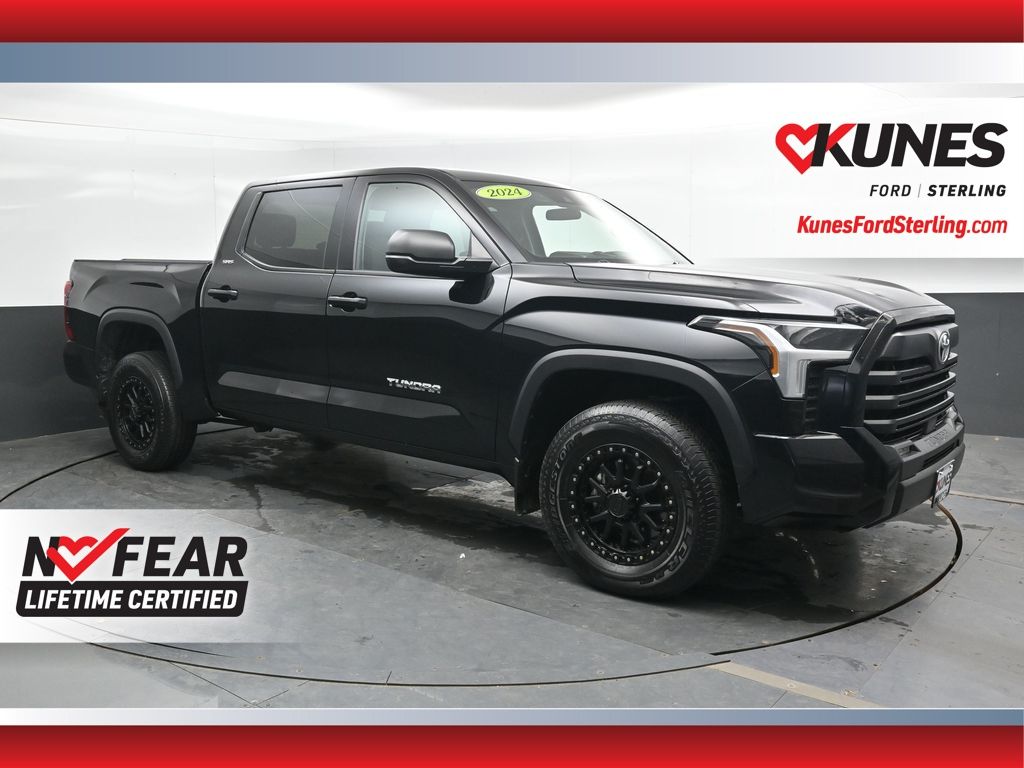 Gray 2024 Toyota Tundra Pickup Truck Four-Wheel Drive Automatic