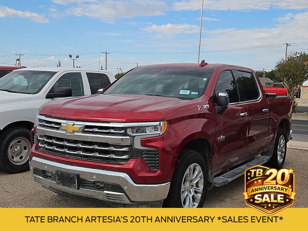  2022 Chevrolet Silverado 1500 LTZ Crew Cab 4WD   