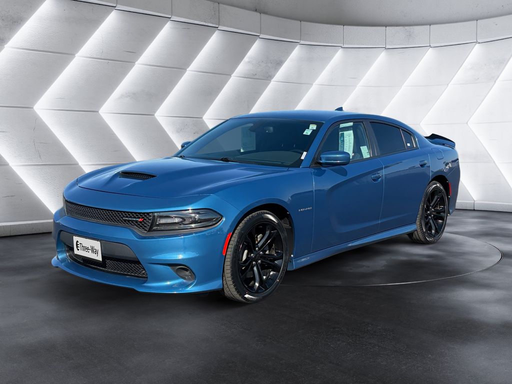Blue (Frostbite) 2021 Dodge Charger Sedan Rear-Wheel Drive 8-Speed Automatic