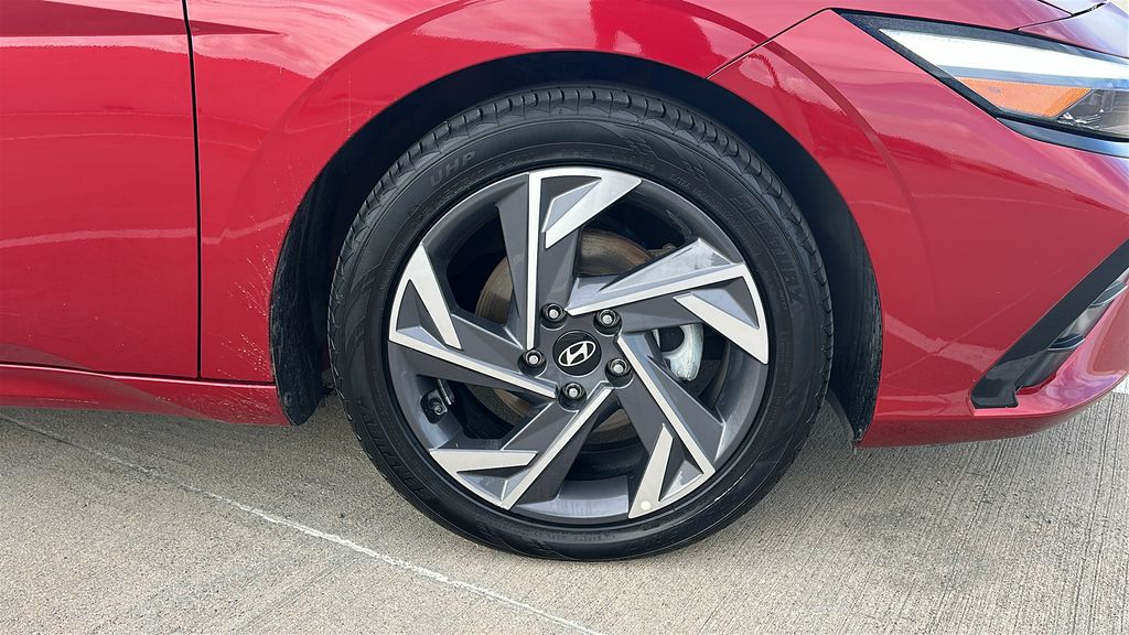2025 Hyundai Elantra Limited Red at Emmons Autoplex