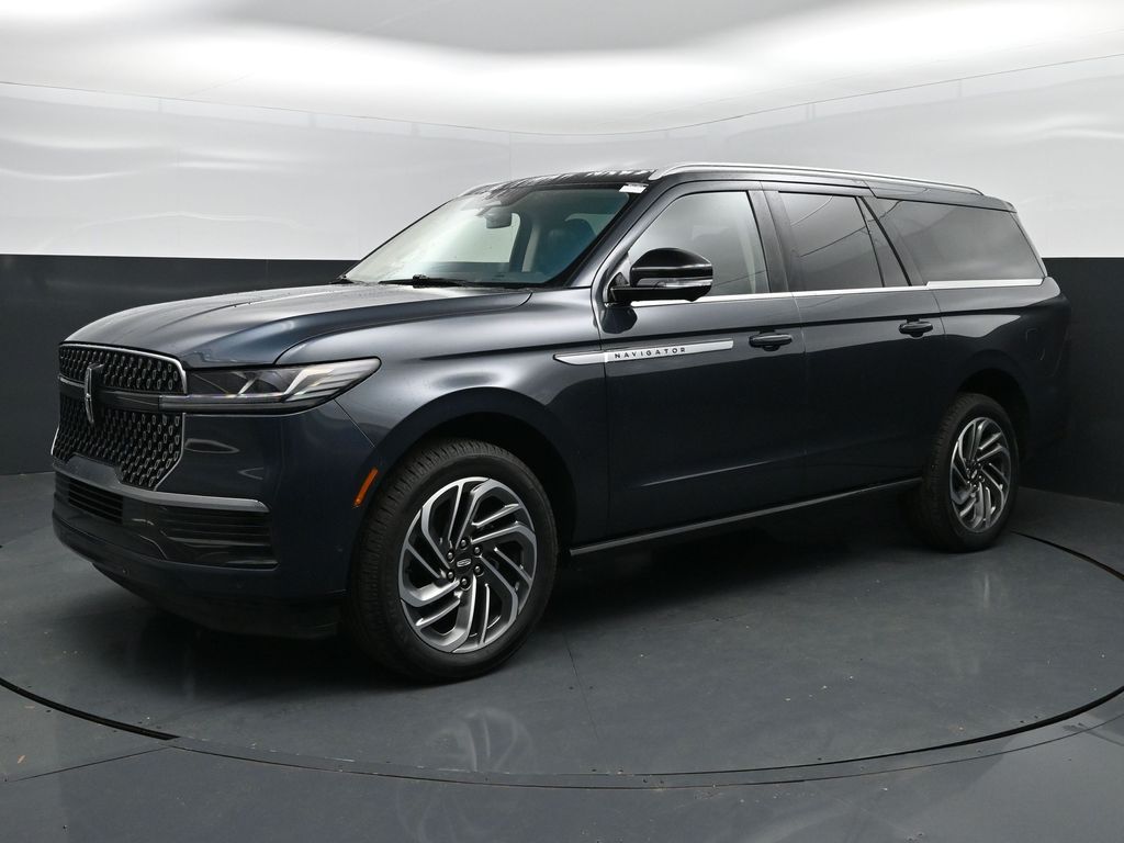 Blue Metallic 2025 Lincoln Navigator SUV / Crossover Four-Wheel Drive Automatic