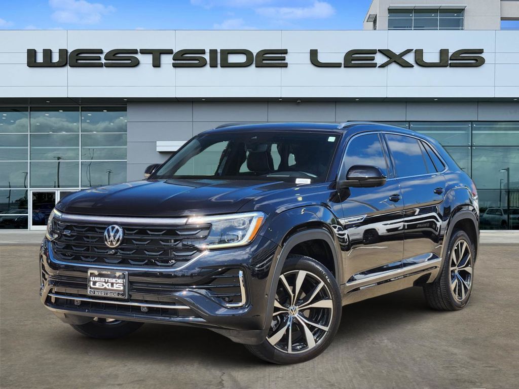 2024 Volkswagen Atlas Cross Sport 2.0T SEL Premium R-Line Black at Bayway Cadillac of The Woodlands