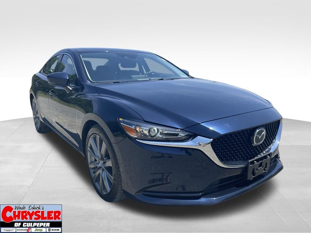 Deep Crystal Blue Mica 2021 Mazda MAZDA6 Sedan Front-Wheel Drive 6-Speed Automatic
