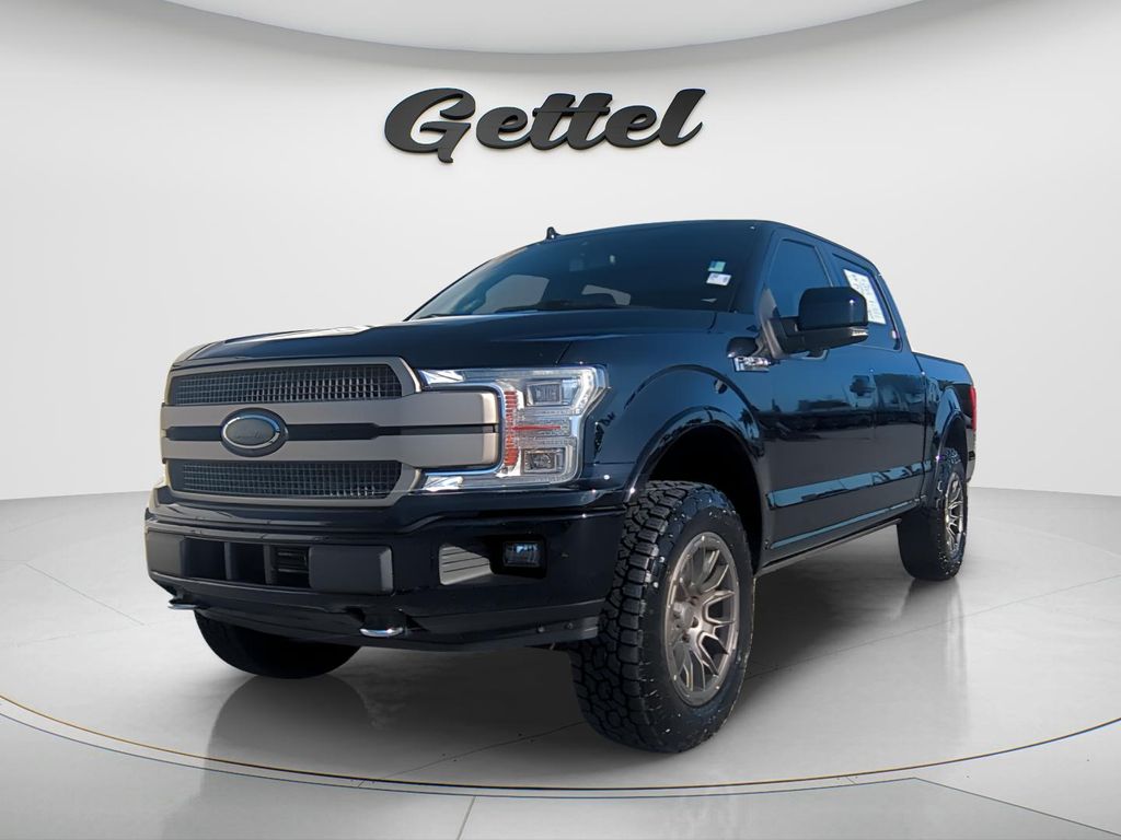 Shadow Black 2018 Ford F-150 Pickup Truck Four-Wheel Drive Automatic