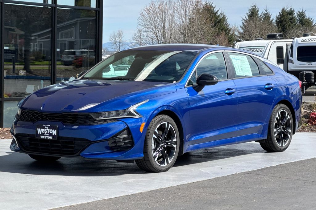 used 2022 Kia K5 car, priced at $23,996