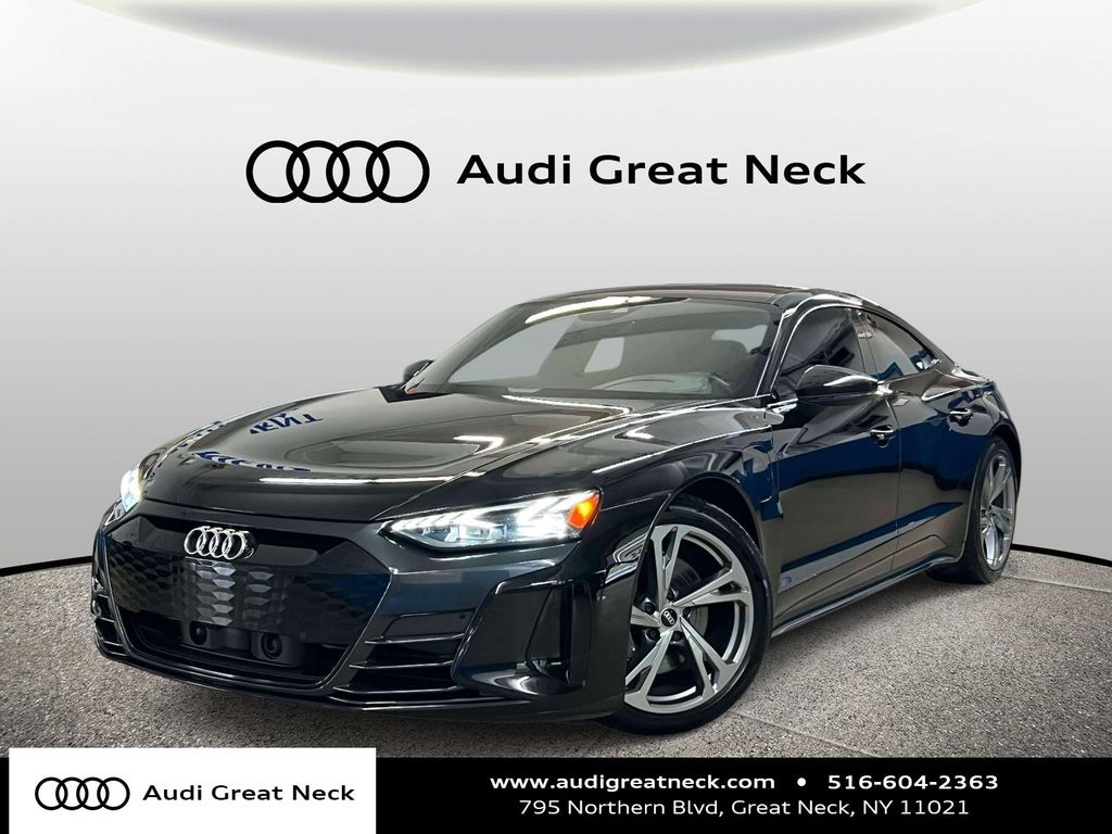 Mythos Black Metallic 2024 Audi e-tron GT Sedan All-Wheel Drive 1-Speed Automatic